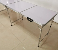 Table pliante en aluminium pour bière-pong EY1008