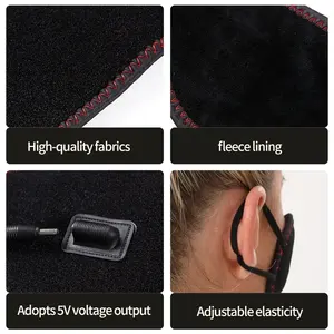 แผ่นประคบร้อนจมูกไฟฟ้า สำหรับฤดูหนาว ปรับอุณหภูมิได้ 3 ระดับ ขนาดกลาง คลาส 1 สำหรับผู้มีอาการคัดจมูก - Product Image 6