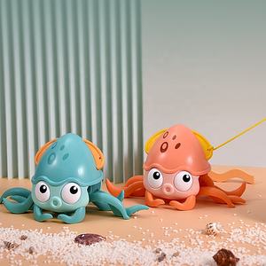 Hot Plastic Summer Amphibious Water Pull Creep Octopus Bades pielzeug Set für Kinderspiel - Product Image 2