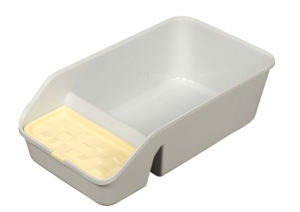 Inodoro para gatos personalizado de alta calidad, caja de arena semicerrada para gatos, caja de arena duradera para gatitos, función antisalpicaduras, mascota automática - Product Image 3