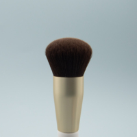 Ensembles de pinceaux de maquillage en fibres synthétiques avec manche en bois personnalisé de haute qualité, 5 à 20 pièces, combinaison libre pour un maquillage parfait du fond de teint