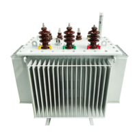 Transformateur de distribution triphasé 10KV 630KVA à bain d'huile, bobine toroïdale, haute efficacité 98%, 50/60Hz