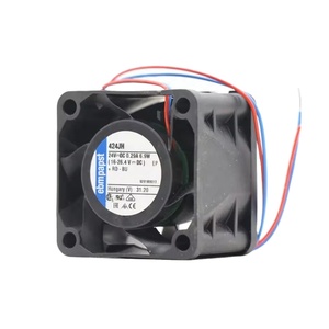 Ventilador Axial Mini ebmpapst 424JH 4028 40X40X 28mm 24V DC 6.9W 38m3/h 17250rpm para Módulo de Batería, Gabinete e Inversor - Product Image 1