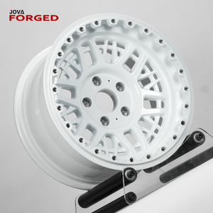 Jantes JOVA Gloss White 17x9 18x10 20x12 5x127 5x150 pour Jeep Wrangler Gladiator Land Cruiser - Product Image 4