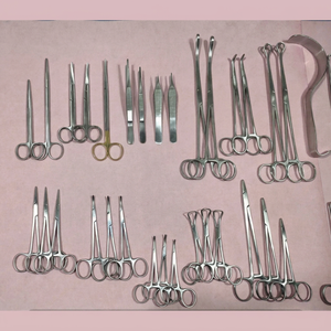 Juego de instrumentos quirúrgicos básicos para laparotomía de 50 piezas, kit de instrumentos de cirugía general de acero inoxidable, juego de herramientas para cirugía abdominal - Product Image 3