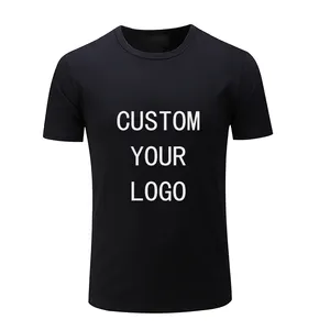 Nhà Máy Bán Buôn Tùy Chỉnh In Logo T Áo Sơ Mi Thiết Kế Tùy Chỉnh Cotton Trống Người Đàn Ông T-shirt Để Bán