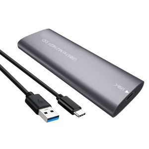 Icooportable taşınabilir 10Gbps USB3.0 tipi C 2 in 1 kablo M2 NVME PCIE 128GB 256GB 512GB 1TB 2TB harici <span class=keywords><strong>M</strong></span>.2 NVMe SSD muhafaza - Product Image 1