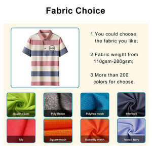Camiseta Polo de Verano para Hombre con Logotipo Personalizado OME, Camisetas Polo de Algodón para Hombre, Camiseta Polo a Rayas para Hombre de Alta Calidad - Product Image 4