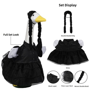 Nouvelle robe de canard de style Halloween pour la terrasse. Cosplay de Wednesday en tant que personnage principal de la <span class=keywords><strong>famille</strong></span> Addams. Vente directe d'usine. - Product Image 6