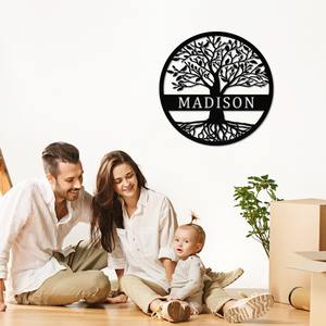 Plaques murales en métal découpées au laser POD, art mural en métal personnalisé et plaques suspendues, décoration en métal personnalisée en une seule pièce - Product Image 5