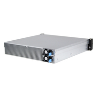 Châssis de serveur de stockage Nas personnalisé 2U 6 baies 2.5 pouces à échange à chaud Boîtier de serveurs de carte mère ATX monté en rack NVMe en option