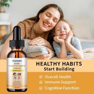 ASAP OEM Halal Gotas Líquidas Multivitamínicas para Niños, Suplemento Orgánico para Reforzar la Inmunidad, Multivitamínico Líquido para Niños - Product Image 2