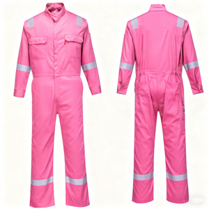 <span class=keywords><strong>Combinaison</strong></span> de travail rose standard d'usine OEM chinoise, taille 5XL - Product Image 1