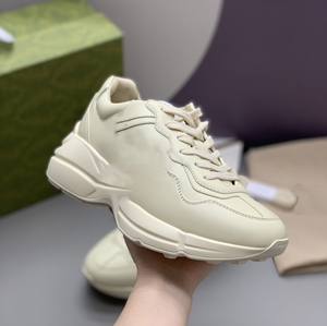 Sneakers plateforme blanches de luxe, chaussures chunky de haute qualité pour femmes - Product Image 5