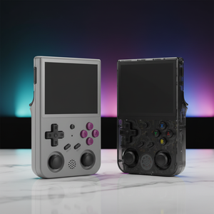 ANBERNIC <span class=keywords><strong>RG353V</strong></span> Écran tactile IPS de 3,5 pouces, console de jeu portable Android/Linux, rétro, WiFi 5G, 3200 mAh, consoles de jeux vidéo - Product Image 1