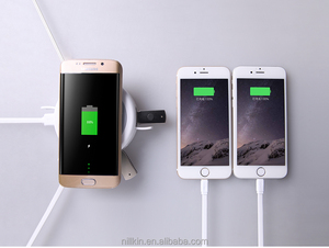3 in 1Hermit kablosuz şarj 4 port Hub kablosuz şarj pedleri USB3.0 2.1A hızlı şarj - Product Image 4