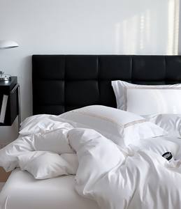 Juego De Ropa De Cama De Invierno ผ้าฝ้ายผ้าคลุมเตียงโรงแรมผ้าคลุมเตียงสีขาวผ้าปูเตียงผ้าฝ้าย100 - Product Image 4