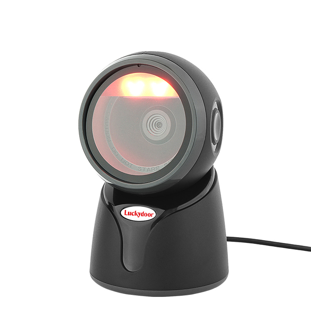 Omnidirectional 2D Desktop QR Scanner Passport Reader and ID Card Scanner Barcode Scanner