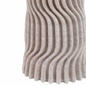 Vaso in Porcellana Stampato in 3D Moderno e Alto, Elemento Decorativo per Soggiorno, Camera da Letto e Ufficio - Product Image 5