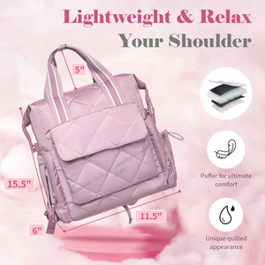 <span class=keywords><strong>Sac</strong></span> à dos pour couches et tire-lait pour mamans actives avec 11 poches, compartiment <span class=keywords><strong>isotherme</strong></span> et compartiment matelassé pour couches de bébé - Product Image 3