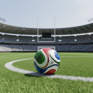 Balón de Fútbol Personalizado 2026, Tamaño Oficial 5/4, Cosido a Máquina, Estilo Mundial, para Entrenamiento y Promoción - Product Image 1