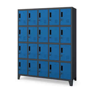 Casillero Metálico de Acero Personalizado para Oficina, Vestidor, Gimnasio o Escuela, con 20 Puertas, en Venta - Product Image 2