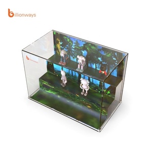 Custom made acrylic display case for bearbrick