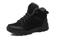 Bottes de neige d'hiver pour hommes, chaussures de sport extérieures antidérapantes, chaussures d'action, d'alpinisme, de randonnée.