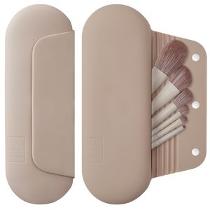 <span class=keywords><strong>Porta</strong></span> Pennelli da Trucco Magnetico Portatile in Silicone, Organizzatore Cosmetico Impermeabile da Viaggio, Borsa Morbida in Silicone per Trucchi - Ideale per l'Ingrosso - Product Image 1