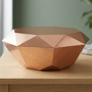 Mesa de Centro de Metal Geométrica Personalizada OEM de Alta Demanda, Muebles Contemporáneos para Sala de Estar, Diseño Decorativo - Product Image 4