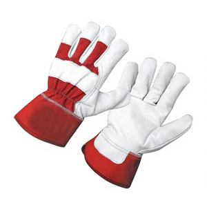 Gants de travail industriels en cuir pleine fleur Alpine Industries AG-40168, anti-choc, pour le jardinage, le transport et la sécurité - Product Image 1