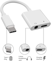 Câble adaptateur Type-C IOS 8 broches pour iPhone vers prise jack 3,5 mm, câble de conversion pour écouteurs Type-C pour Samsung iPhone 15 14