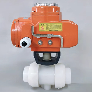 Válvula de Bola Doble de PVDF de Alta Calidad de China, DN15 a DN100, 1/2 a 4 Pulgadas, Conexión por Enchufe - Product Image 1