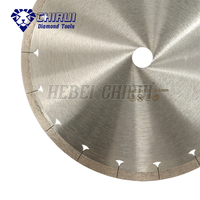 Pisau gergaji berlian cakram pemotong keramik bundar 300mm 250mm Slot pemotong Laser kualitas tinggi untuk batu