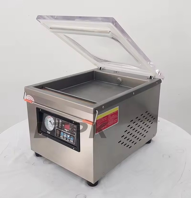 Automatic  Plastic Bag Portable Food Vacuum Sealer Packing Machine Food Single Chamber Sealer Sealing Vacuum Package Machine