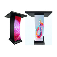 Écran LED de podium HD GOB P1.53 P1.86 P2.5, écran LED de table pour les présentations scolaires, les réunions, les conférences