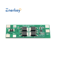 Enerkey papan pelindung baterai Lithium, bor listrik penyedot debu, alat listrik BMS 2S 15A 20A 7.4V 8.4V 18650