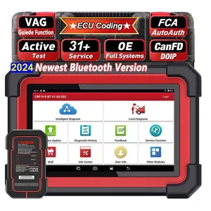 Lancering Crp919e Bt Bi-Directionele Controle Obd2 Scanner Fca Autoauth Ecu Codering Diagnostische Tool 12V Voertuig Analyzer