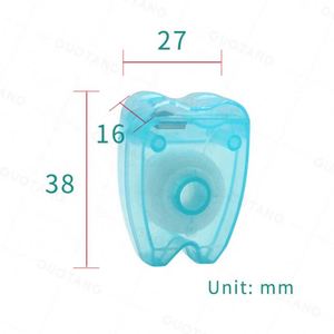 批发便携式绿色粉色橙色防水清新可持续牙线 - Product Image 5