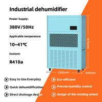 Nuevo Deshumidificador Profesional de Acero Inoxidable de Alta Gama con Capacidad de 368L para Fábricas de Plástico, Talleres de Moldeo por Inyección/Extrusión |