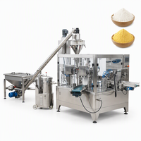 Machine d'emballage Doypack à prix d'usine pour farine de blé et de maïs, machine de remplissage de poudre de gingembre 500g