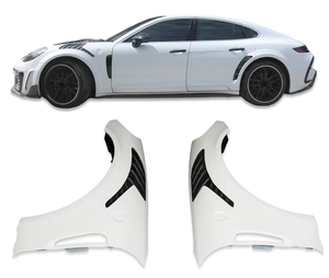 RSNIS pour Panamera 971 – Kit carrosserie de pare-chocs et garde-boue en fibre de carbone style <span class=keywords><strong>MSR</strong></span> de haute qualité pour voitures d'occasion - Product Image 6