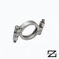 Raccord Sanitaire Tri-Clamp en Acier Inoxydable 304, Double Boulon, Poli Miroir, Haute Pression, 1,75 Pouce, Qualité Alimentaire, OEM, pour Laiterie et Brasserie