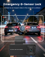 Caméra embarquée AVStart ZA3330EU Cube, capteur CMOS 3MP, angle de vue 180°, vision nocturne, H.265, carte SD et stockage cloud