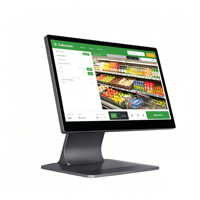 Systèmes de point de vente Windows tout-en-un avec boîtiers en aluminium, écran tactile pour la vente au détail locale, les supermarchés et les magasins