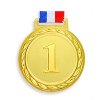 OEM EDM Entrega rápida Medallas de oro de todos los tamaños Materia prima Medallas clave de aleación de zinc Medalla de baile de estilo deportivo de tamaño personalizado