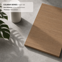 Panneau de panneaux de particules mélaminés série Colmar 8 couleurs F4 Star 18mm pour cuisine modulaire et personnalisation de salle à manger