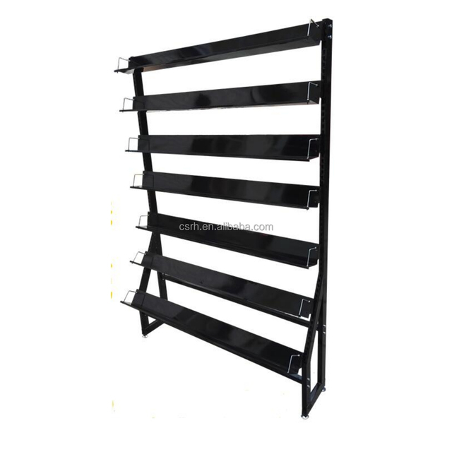RH-H07 1200mm*240mm*1800mm Supermarket CD Display Shelf Supermarket CD Rack