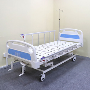 Lit médicalisé manuel Kang Jinwei KJW-S331 blanc standard pour usage à domicile et en milieu hospitalier - Product Image 1
