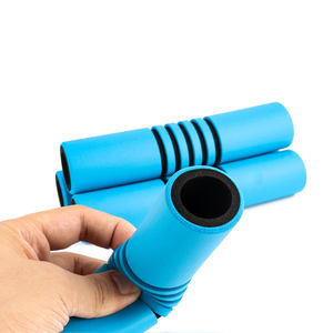 Fitness geräte Schaum Elastic Rubber <span class=keywords><strong>Foam</strong></span> Tube Griff abdeckung Zweifarbige High Density Free Custom ization Factory Cutting - Product Image 2
